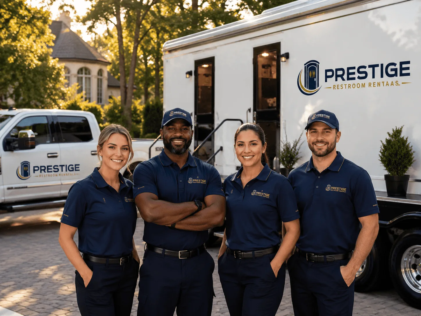 Trusted Luxury Portable Restrooms company in Cedar Lane, TX